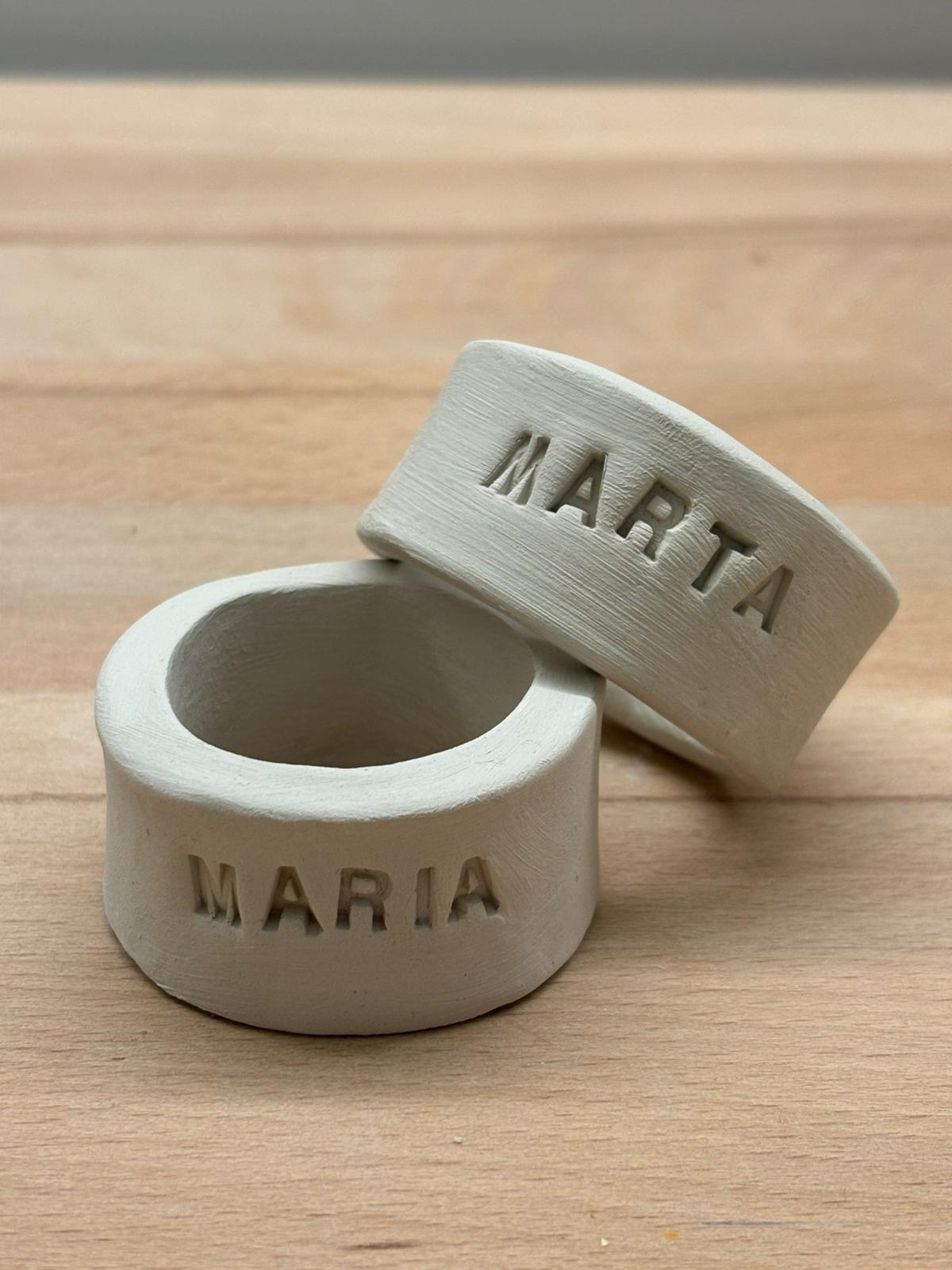 ARGOLAS DE GUARDANAPO PERSONALIZADAS